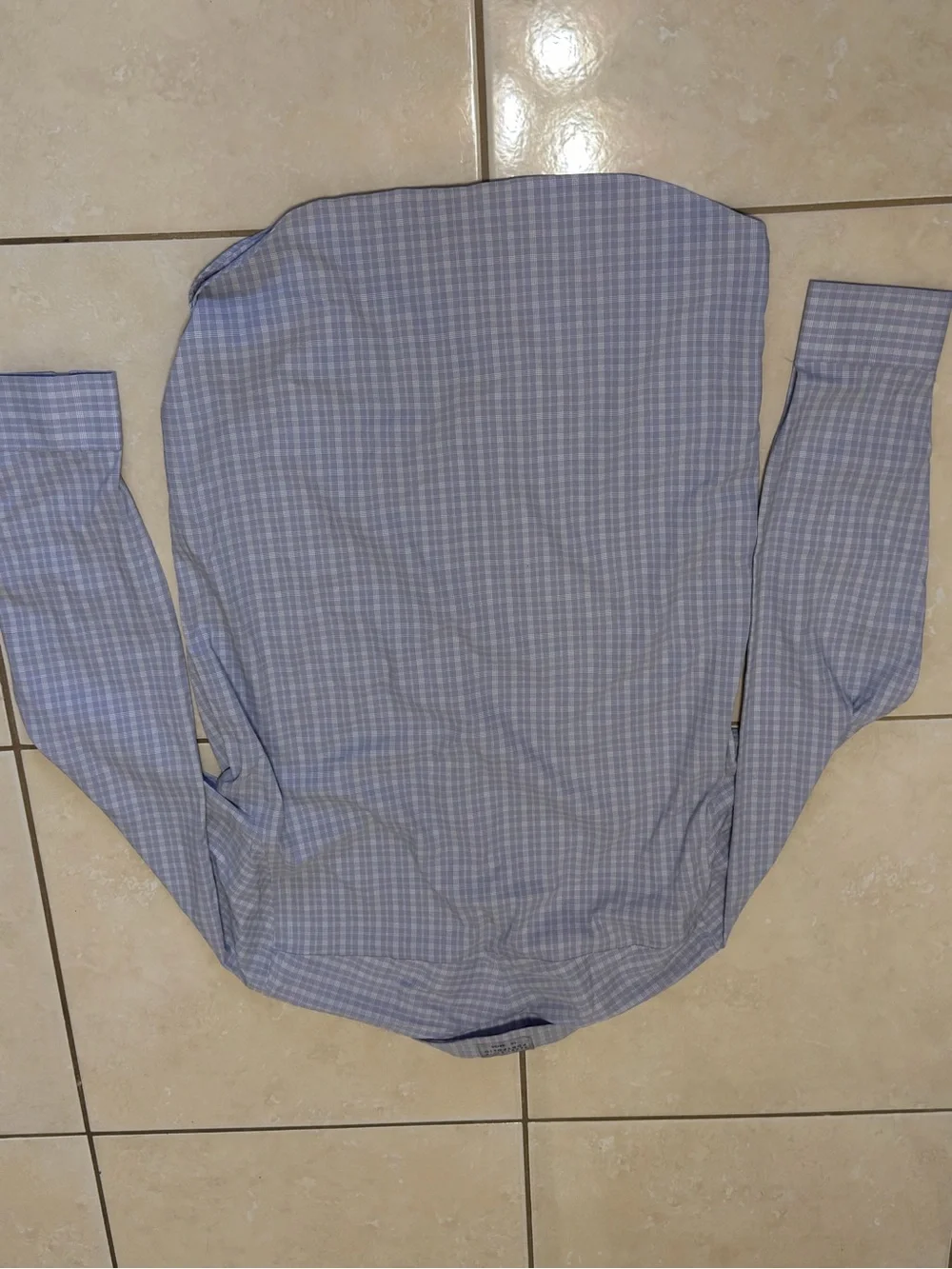 Perry Ellis Portfolio Men's Button-Down Shirt - Light Purple 16 34/35